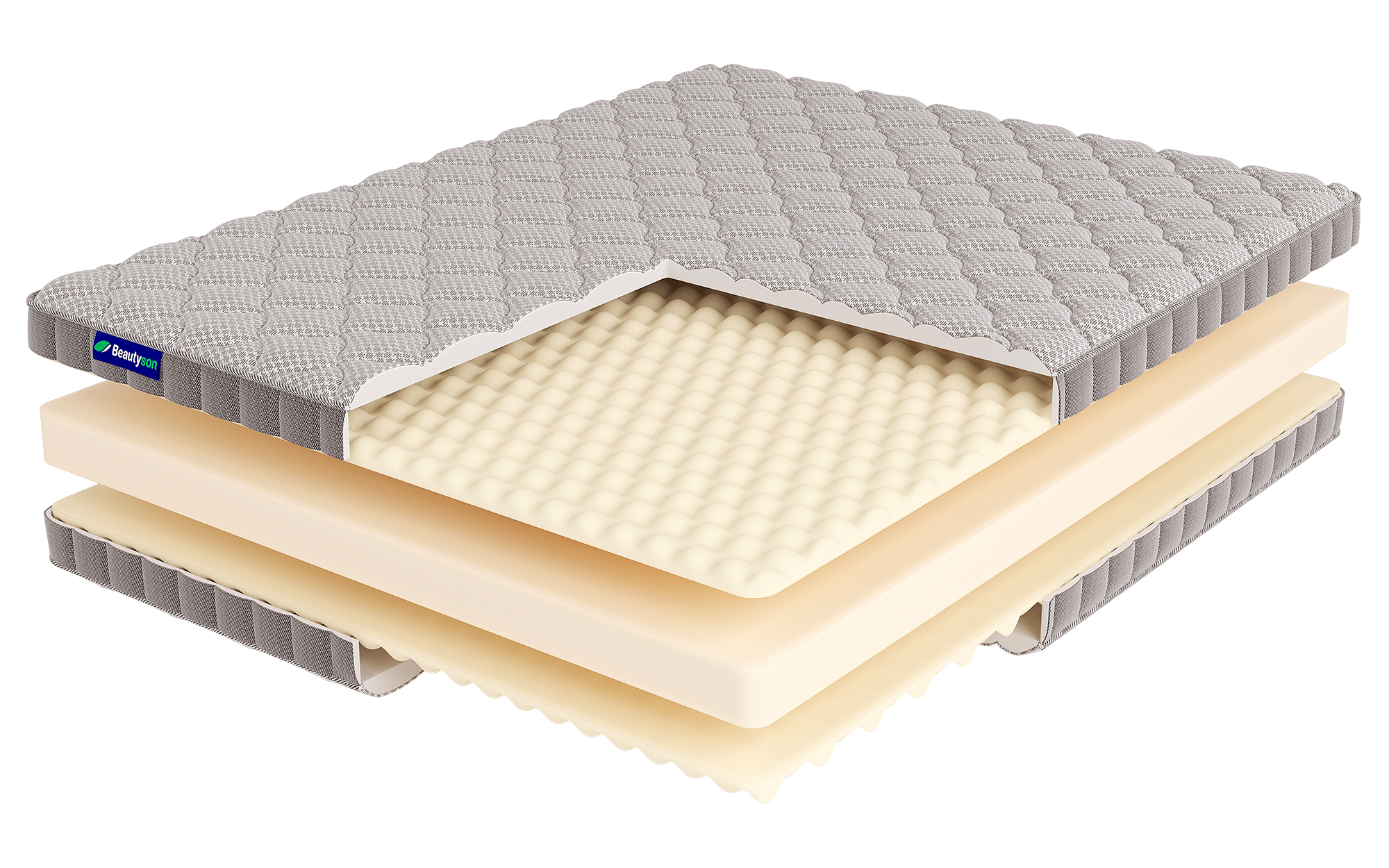 матрас Beautyson Roll Foam 10 Massage Double 1 Beautyson Roll Foam 10 Massage Double